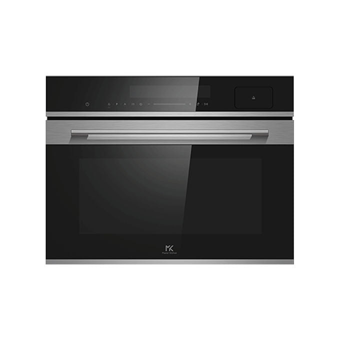 Master Kitchen MKO 45509CS-ED BK Forno da incasso compatto combinato a vapore 50 L Classe A 14 funzioni Full Touch (45x60x57 cm) colore Nero
