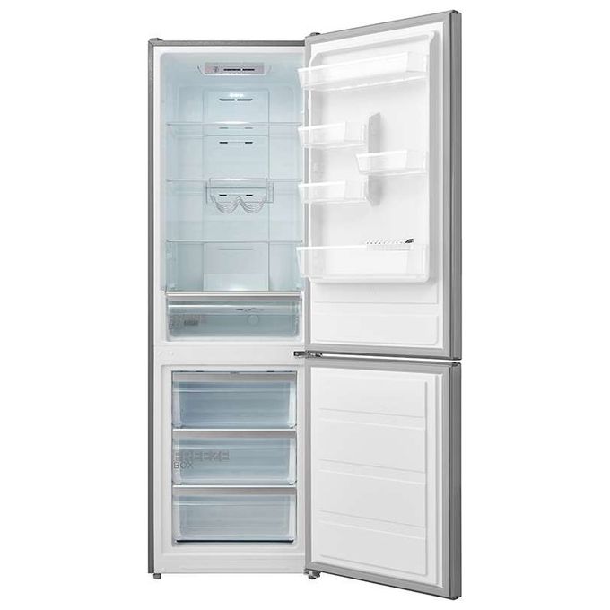 Midea MDRB489FGE02O Frigorifero Combinato 330 L 200 cm Classe E 41 dB No Frost Multi-Airflow colore Grigio Inox