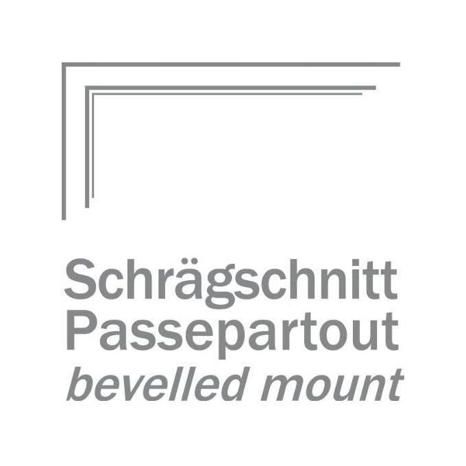 Walther Barock Cornice Portafoto 20x30cm in Legno Antracite