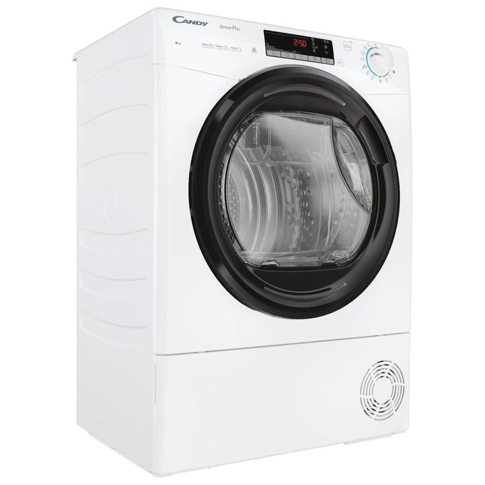 Candy CROE H9A2TBE-S Smart Pro Asciugatrice Pompa di Calore 9 Kg Classe E Wi-Fi Vapore (85x60x61 cm) colore Bianco