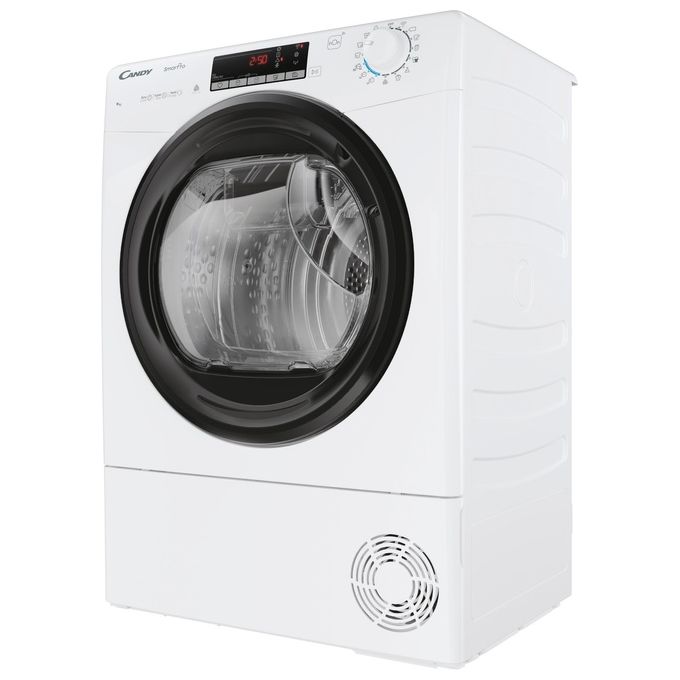 Candy CROE H9A2TBE-S Smart Pro Asciugatrice Pompa di Calore 9 Kg Classe E Wi-Fi Vapore (85x60x61 cm) colore Bianco
