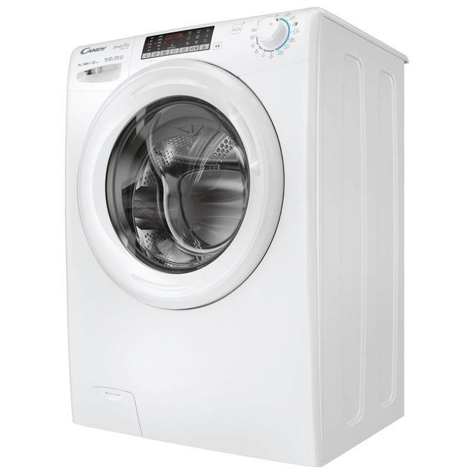 Candy CSO 496TWM6-1-S Smart Pro Inverter Lavatrice Frontale 9 Kg 1400 rpm Classe A Wi-Fi Vapore 16 Programmi (85x60x53 cm) colore Bianco