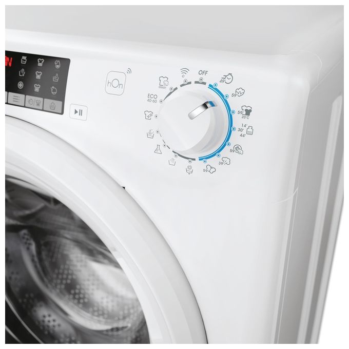 Candy CSO 496TWM6-1-S Smart Pro Inverter Lavatrice Frontale 9 Kg 1400 rpm Classe A Wi-Fi Vapore 16 Programmi (85x60x53 cm) colore Bianco