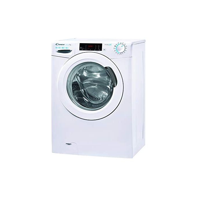 Candy CSO44 1285TE-2-S Smart Pro Lavatrice Frontale 8 Kg 1200 rpm Classe D Wi-Fi Bluetooth (85x60x47 cm) colore Bianco