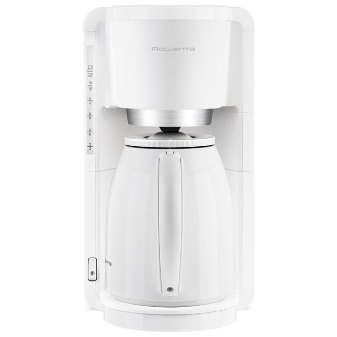 Rowenta CT3801 Adagio Thermo Macchina da caffe' Filtro 1,25 L 850 W Spegnimento Automatico Tasto Antigoccia Piastra Riscaldata colore Bianco