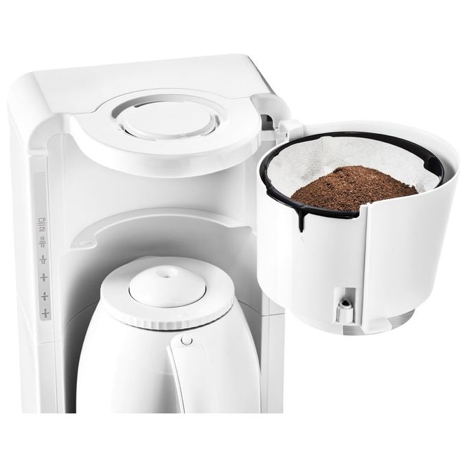 Rowenta CT3801 Adagio Thermo Macchina da caffe' Filtro 1,25 L 850 W Spegnimento Automatico Tasto Antigoccia Piastra Riscaldata colore Bianco