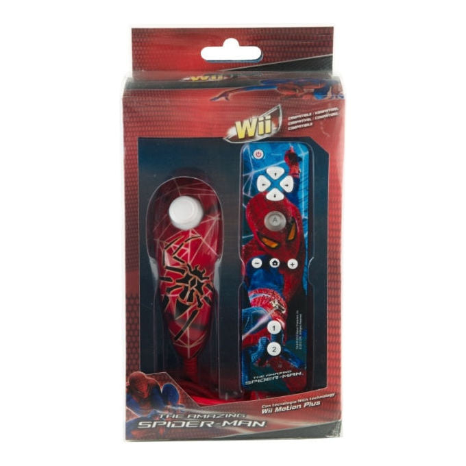 Indeca, Gamepad Wireless, Multicolore, Per Wii, The Amazing Spider-Man