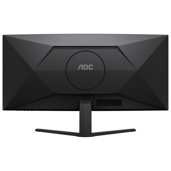 AOC monitor curvo 34 pollici CU34B3E, UltraWide QHD 3440x1440, pannello VA, 120Hz, 4ms, Adaptive Sync, HDR10, Nero