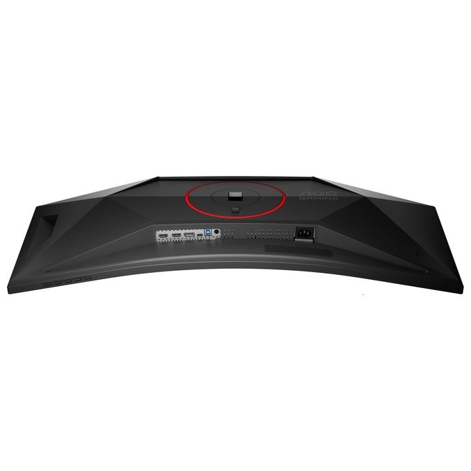 AOC CU34G4CA Monitor Gaming Curvo 34'' 3440x1440 180Hz 1ms HDR400 Adaptive Sync colore Nero