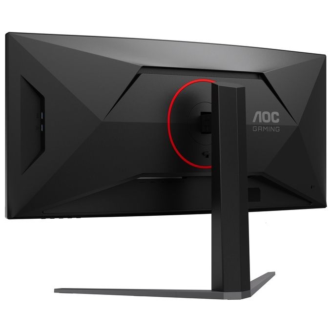 AOC CU34G4ZCA Monitor 34'' WQHD 250Hz Fast VA 1ms GtG HDR400 Adaptive Sync colore Nero