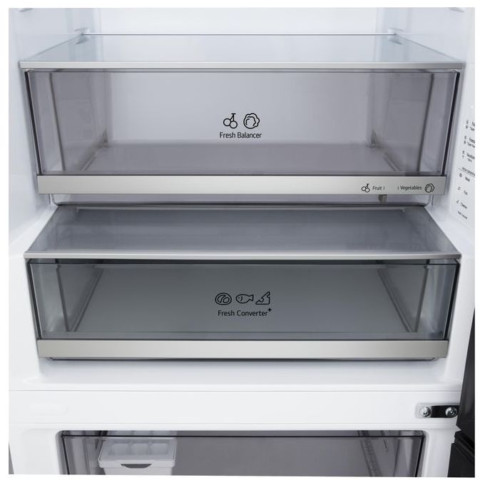LG GBBW322DPY Frigorifero Combinato 70cm Classe D 465L Total No Frost colore Prime Silver (203x70x70 cm)