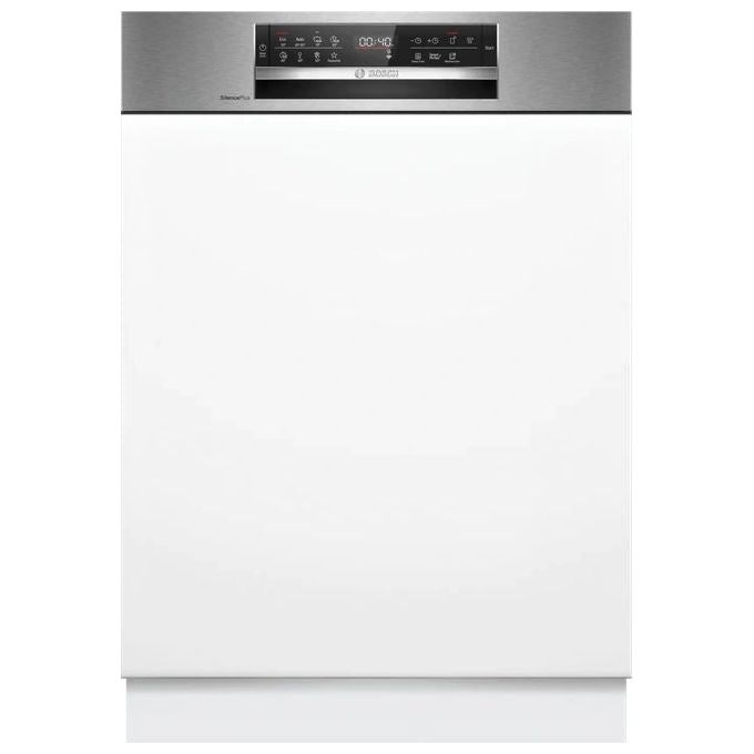 Bosch Elettrodomestici SMI6ECS17E Lavastoviglie da incasso 14 coperti Classe A-10% Apertura Porta Automatica Zona Intensiva Smart (81.5x59.8x57.3 cm) colore Inox
