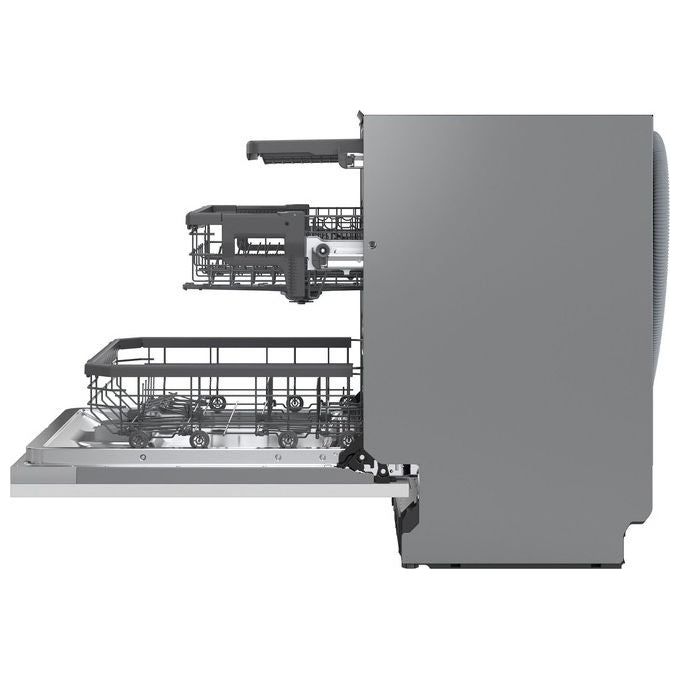 LG DB375TXSN QuadWash Lavastoviglie A scomparsa totale 14 coperti Classe A (60x82x55 cm) colore Acciaio inox