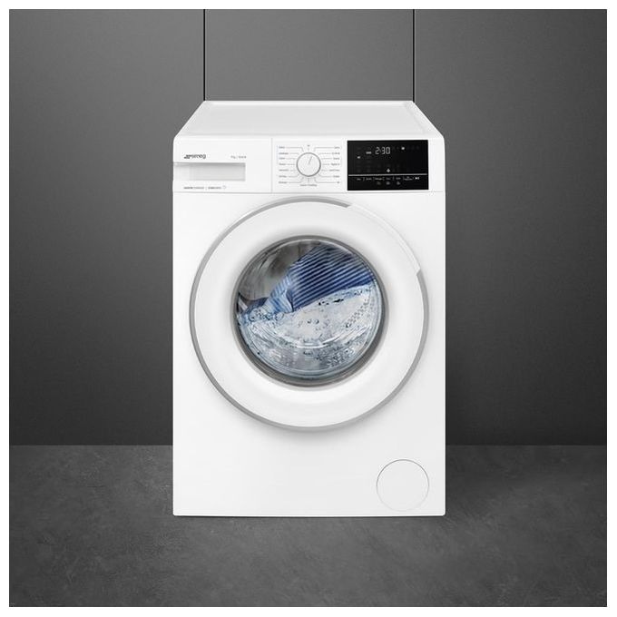 Smeg WN84SEA1 Lavatrice Carica Frontale 8 Kg 1400 rpm Classe A Vapore (84x60x58 cm) colore Bianco