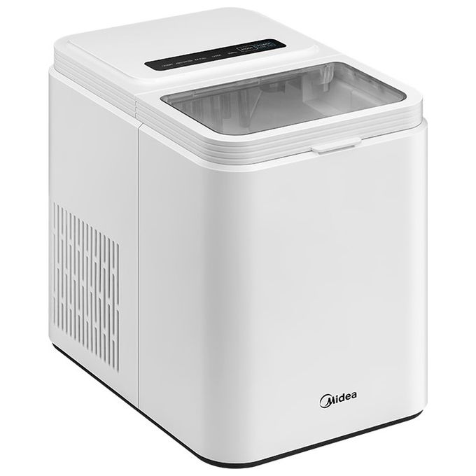 Midea MERI12BG01EU Macchina Ghiaccio Portatile Produzione 12 Kg-24h Capacita' 1.3 L Potenza 180 W colore Bianco