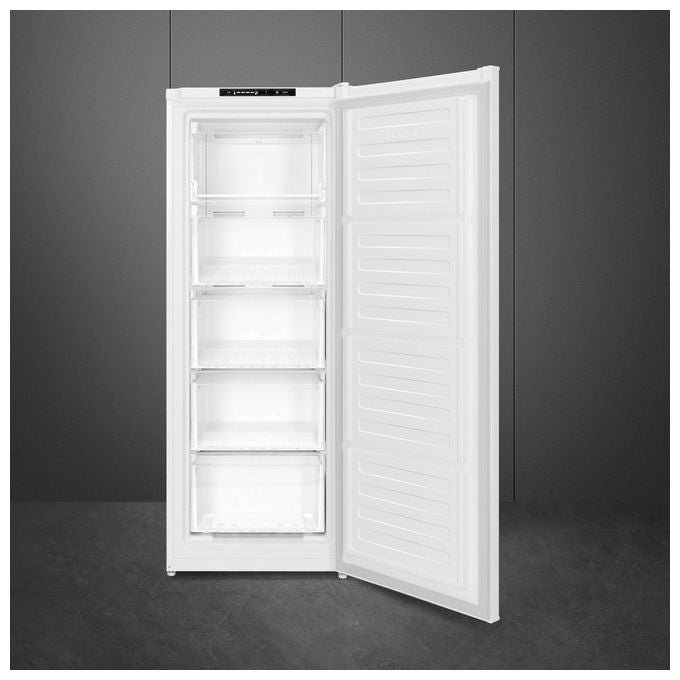 Smeg CV215NE1 Congelatore Verticale No Frost 177 L 145,7 cm Classe E 40 dB 10 Kg-24h colore Bianco