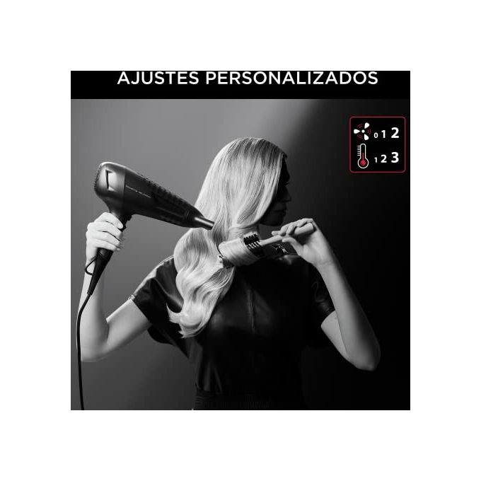 Rowenta CV581LF0 X Karl Lagerfeld Studio Dry Asciugacapelli 2300W Nero