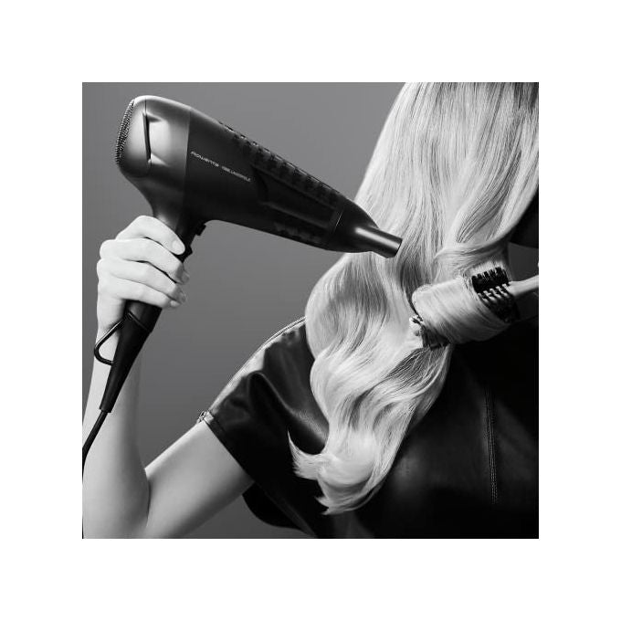 Rowenta CV581LF0 X Karl Lagerfeld Studio Dry Asciugacapelli 2300W Nero