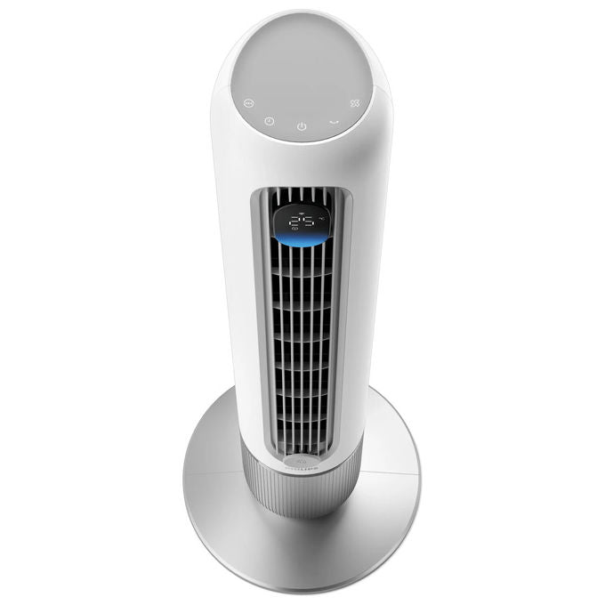 Philips CX7550-00 Smart Series 7000 Ventilatore a Torre 2440 m³-h 22 dB 30 W 12 velocita' Wi-Fi Aromaterapia colore Bianco