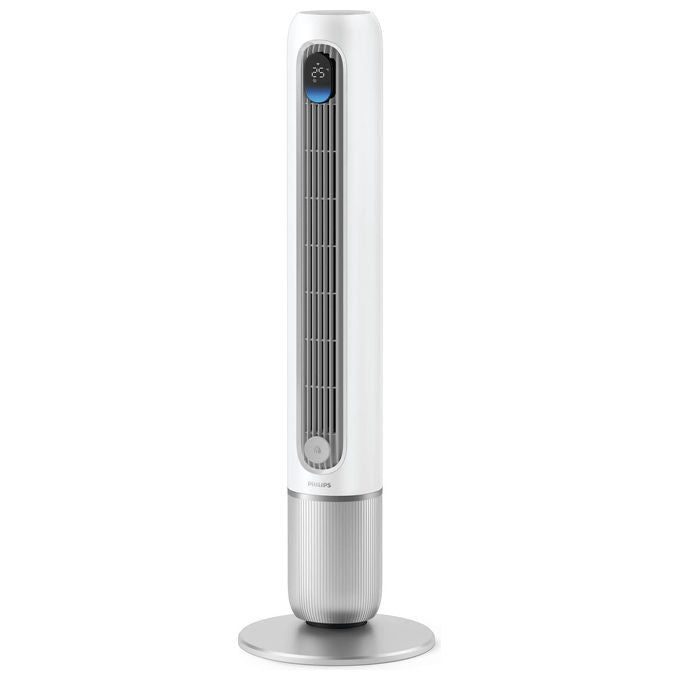 Philips CX7550-00 Smart Series 7000 Ventilatore a Torre 2440 m³-h 22 dB 30 W 12 velocita' Wi-Fi Aromaterapia colore Bianco