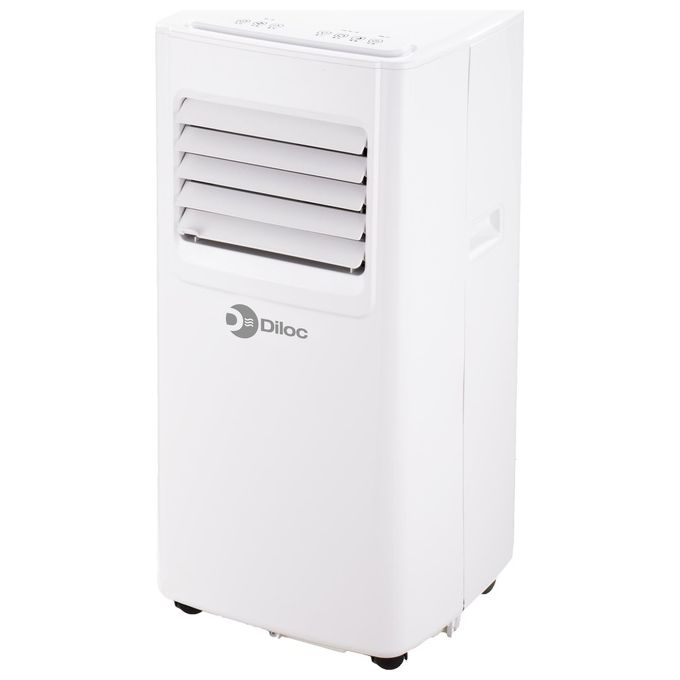 Naicon condizionatore portatile monoblocco 12000 btu, pompa di calore, wi-fi incluso, classe a, raffredda e riscalda, trasportabile