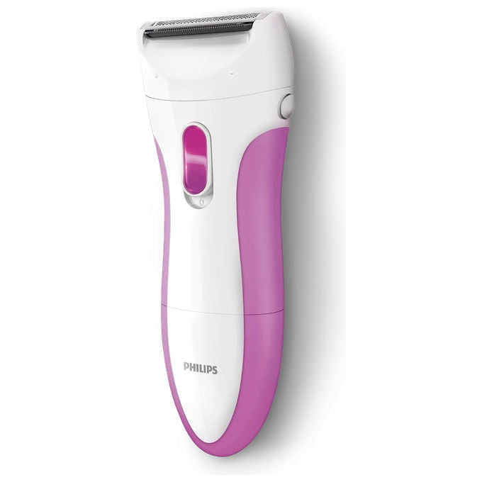 Philips HP6341-00 SatinShave Essential Rasoio Elettrico Wet and Dry Bianco-Rosa