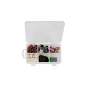 Holzmann DSM75SET_230V Mini smerigliatrice da banco con albero flessibile 120 W 0 - 9900 min-1 colore Nero