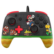 Turtle Beach REMATCH GOOMBA STOMP Controller filo per Nintendo Switch e Switch 2 con Hall-Effect thumbsticks e GameChat 3 m cavo 3.5 mm jack colore Multicolor