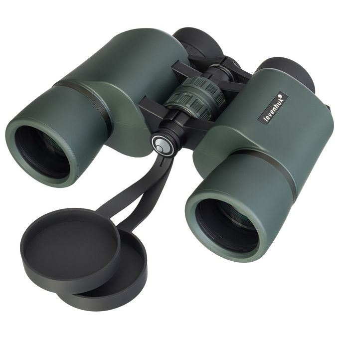 Levenhuk 84692 New Sherman PRO Binocolo 8x42 mm con ottica BaK-4 e rivestimento multi-strato completo colore Nero