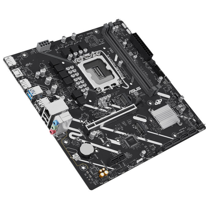 Asus 90MB1N20-M0EAYC PRIME Scheda madre H810M-E-CSM DDR5 128GB RAM 2x M.2 2x PCIe 4 porte SATA 1x HDMI 2x DisplayPort colore Nero