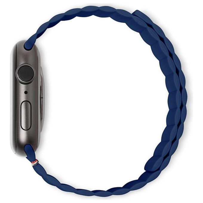 Decoded Silicone Traction Lite Strap per Apple Watch 38-40-41mm Navy Peony