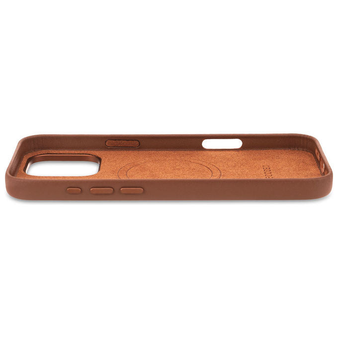 Decoded D25IPO16PMBC1TN Cover in pelle per iPhone 16 Pro Max con MagSafe design minimalista protezione completa 17,5 cm (6,9'') colore Marrone