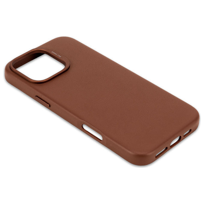 Decoded D25IPO16PMBC1TN Cover in pelle per iPhone 16 Pro Max con MagSafe design minimalista protezione completa 17,5 cm (6,9'') colore Marrone