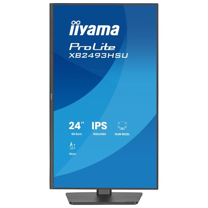 Iiyama XB2493HSU-B1 ProLite Monitor PC 60,5 cm (23.8'') Full HD 1920 x 1080 colore Nero