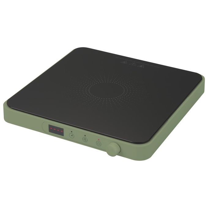 Tognana D2DPN01IRVEA Iridea Piastra a induzione 200-2000W 60-240°C timer display digitale colore Verde Salvia