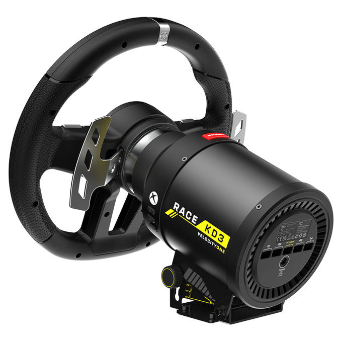 Turtle Beach TBS-0003-05 VelocityOne Race KD3 Volante e pedali con force feedback a trasmissione diretta 3.2 Nm 2160 gradi Pedali Hall Bluetooth 5.1 USB colore Nero