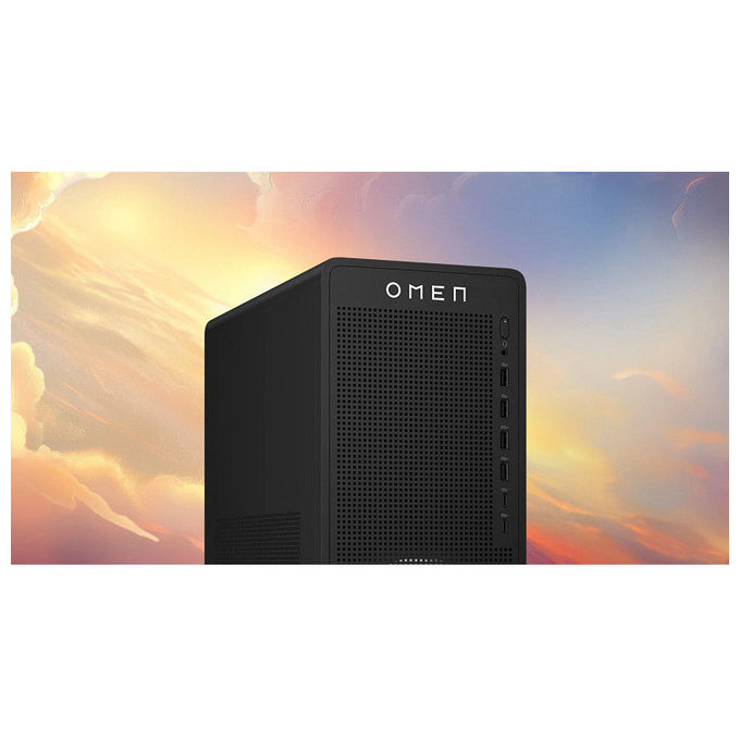 HP D3ZH9EA OMEN Desktop Gaming AMD Ryzen 7 8700F 16 GB DDR5 1 TB SSD NVIDIA GeForce RTX 5060 colore Nero