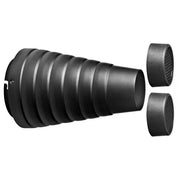 Elinchrom EL26429 Snoot Reflector con Griglie 6° e 12° per Fotografia di Ritratto e Still Life colore Nero