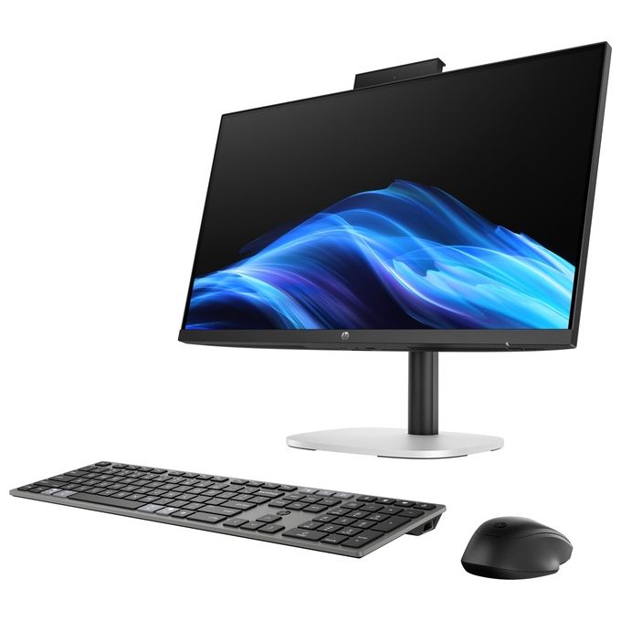 HP D5BM9ET All-in-One PC 23.8'' Intel Core Ultra 5 16 GB DDR5 512 GB SSD colore Nero