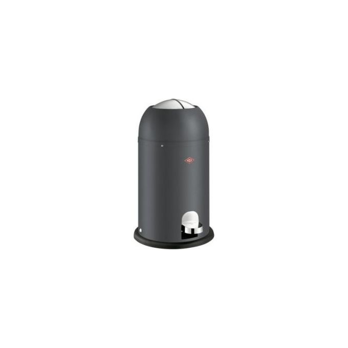 Wesco WESCO-KICKMASTER-JUNIOR Kickmaster Junior Poubelle ronde a' pédale 12 L graphite mat couleur Gris