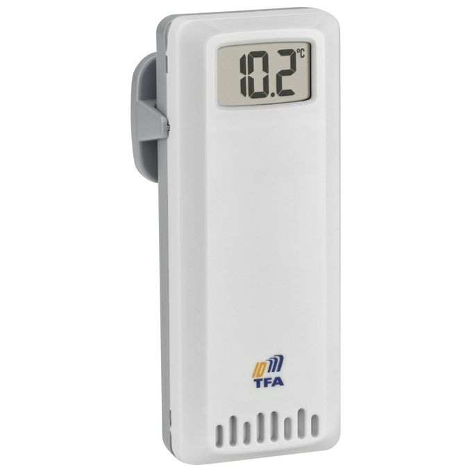 TFA Dostmann 35.8104.02 TFA.me Starter Set WLAN Gateway con 3 Sensori ID-A3 Termometro Digitale Senza Fili Temperatura e Umidita' Interna ed Esterna colore Bianco