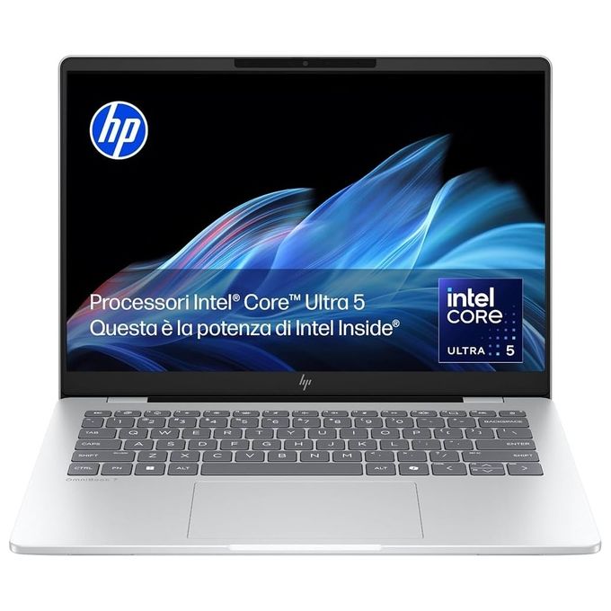 HP D8ZU4EA OmniBook 7 Notebook Intel Core Ultra 7 16GB 1TB SSD 14 Argento