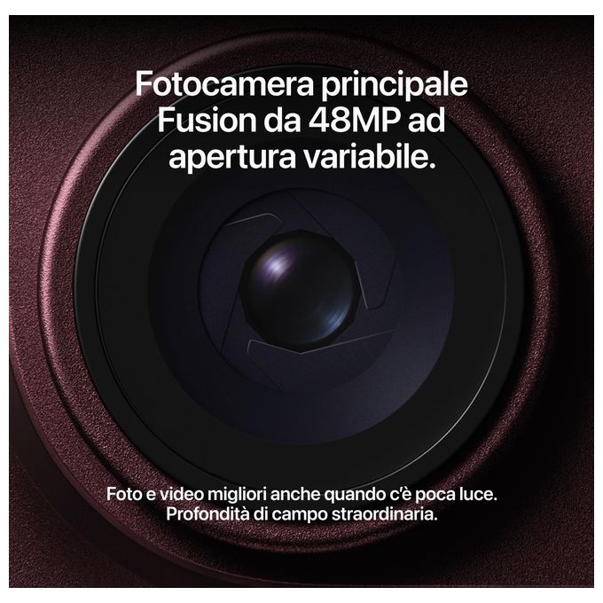 Apple MJY24QL-A iPhone 18 Pro Max Smartphone 2 TB 6.9'' OLED 120 Hz 3 Fotocamere 48 MP 48 MP 48 MP Fotocamera Frontale 18 MP 5G Wi-Fi 7 Nero