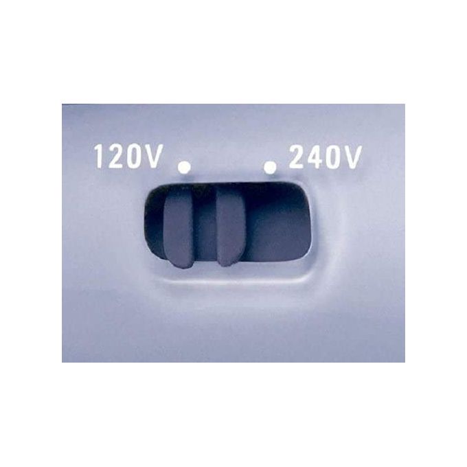 Rowenta First Class DA1510, Ferro da Stiro da Viaggio, 1000 W, Doppia Tensione, Lilla-Bianco-Blu