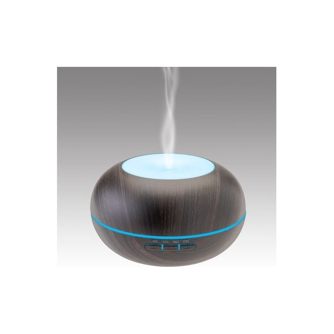 Bimar DA25 Diffusore Aromi Oli Essenziali Ultrasuoni Luci LED 7 Colori Timer Serbatoio 300 ml colore Legno Scuro
