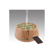 Bimar DA26 Diffusore di Aromi con Wi-Fi e Bluetooth Luci Cromatiche 7 Colori Cassa Acustica Integrata Serbatoio 400 ml colore Marrone