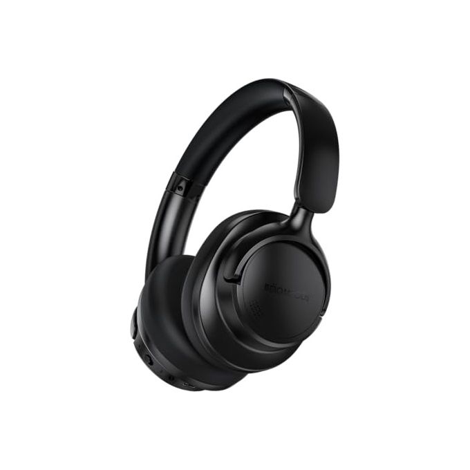 Boompods HPA2SAN Headpods ANC+ Cuffie Bluetooth Over Ear con Cancellazione Attiva del Rumore 55 Ore di Autonomia Microfono Custodia da Viaggio colore Sabbia