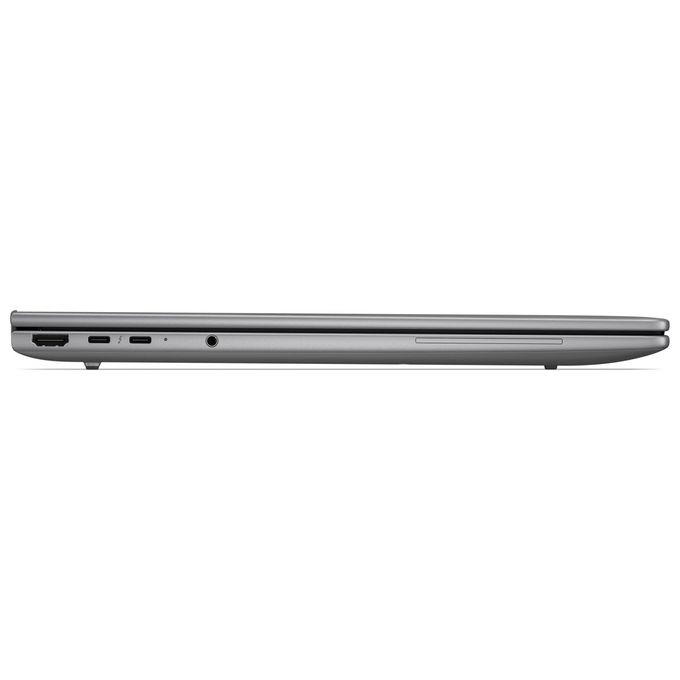HP DS3X2AT ZBook 8 G2i Laptop Copilot+ PC Intel Core Ultra 7 48 GB DDR5 1 TB SSD Wi-Fi 7 Windows 11 Pro colore Argento