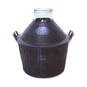 Damigiana Bocca Larga Rivestimento Plastica 5 Litri