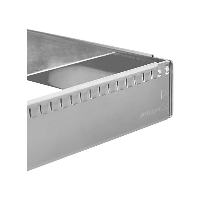 De Buyer Patisserie Frame Steel Adjustable 20-37cm Quadrato